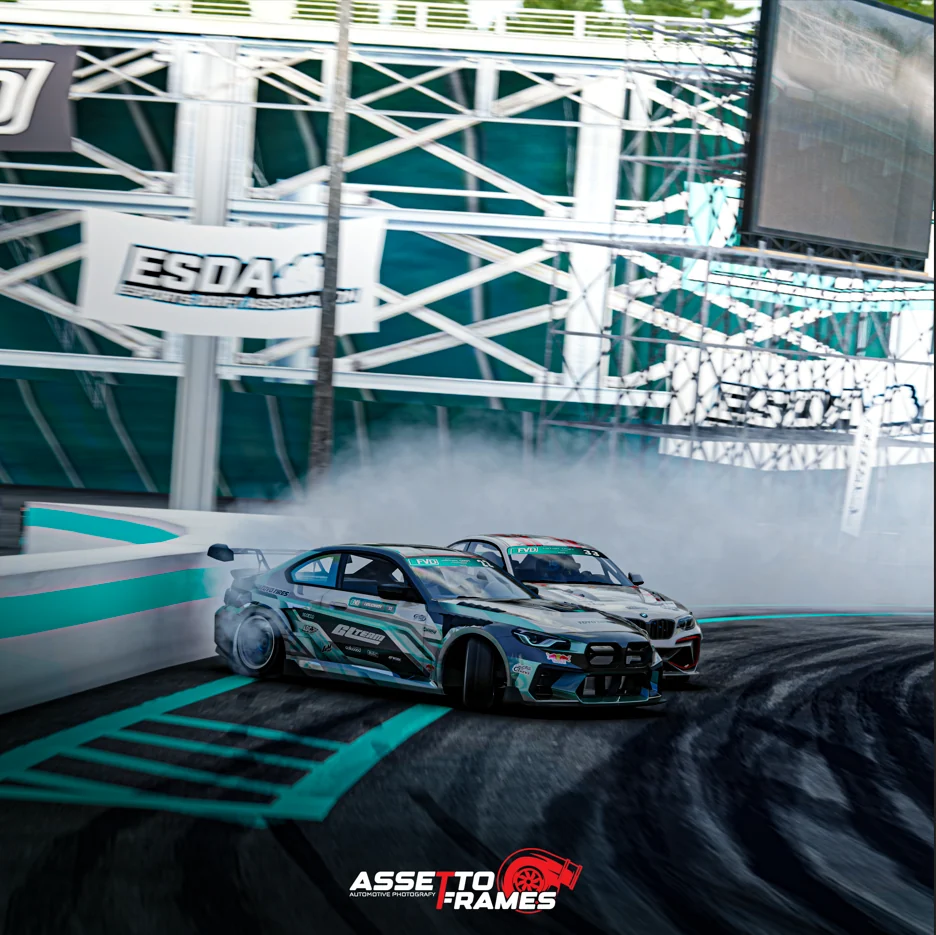 EFVD car running a wall section during competition